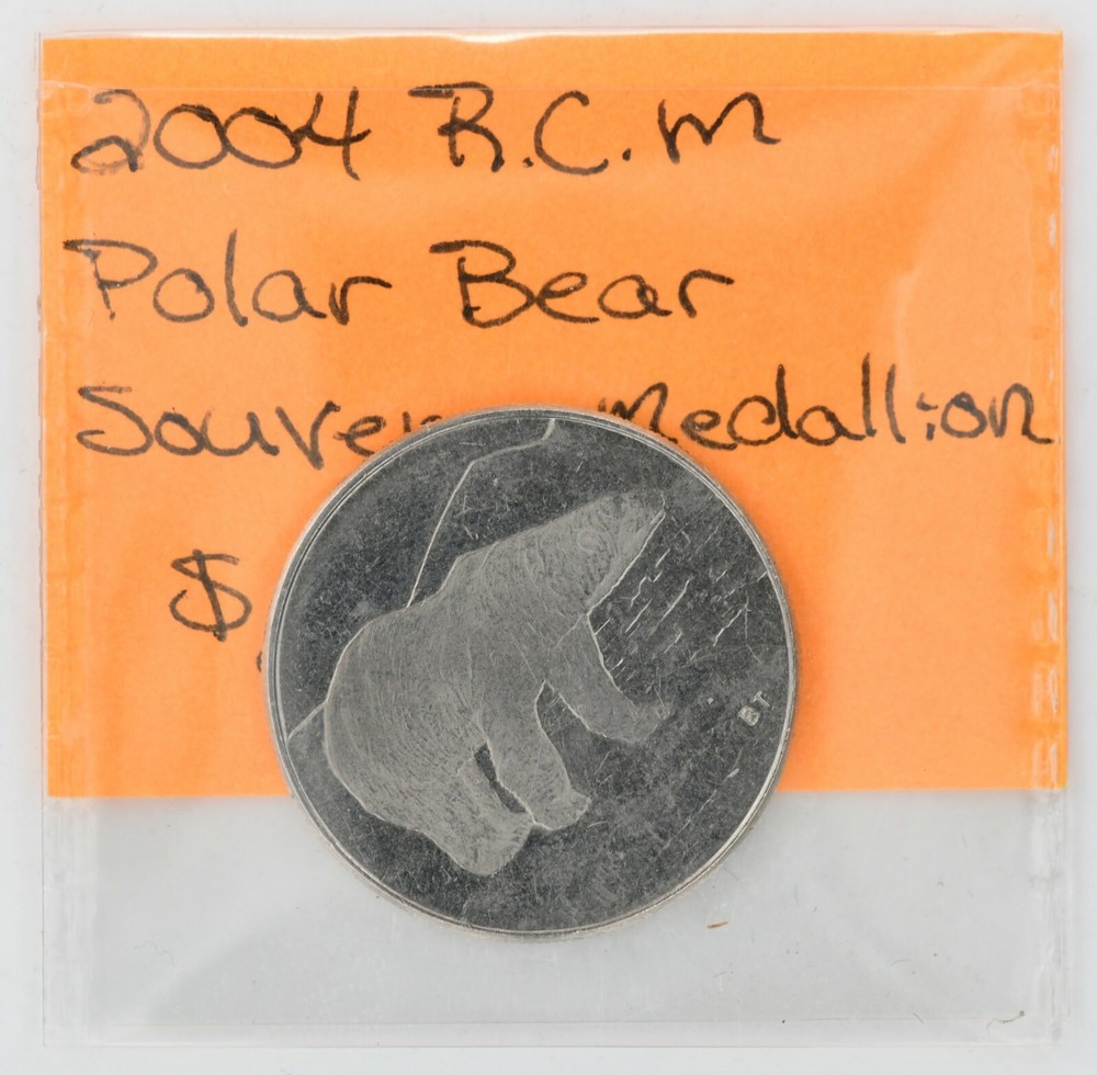 2004 RCM Polar Bear Souvenir Medallion