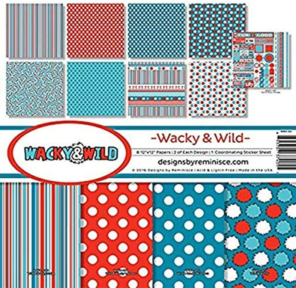 Wacky & Wild Collection Kit, (WWD-200)