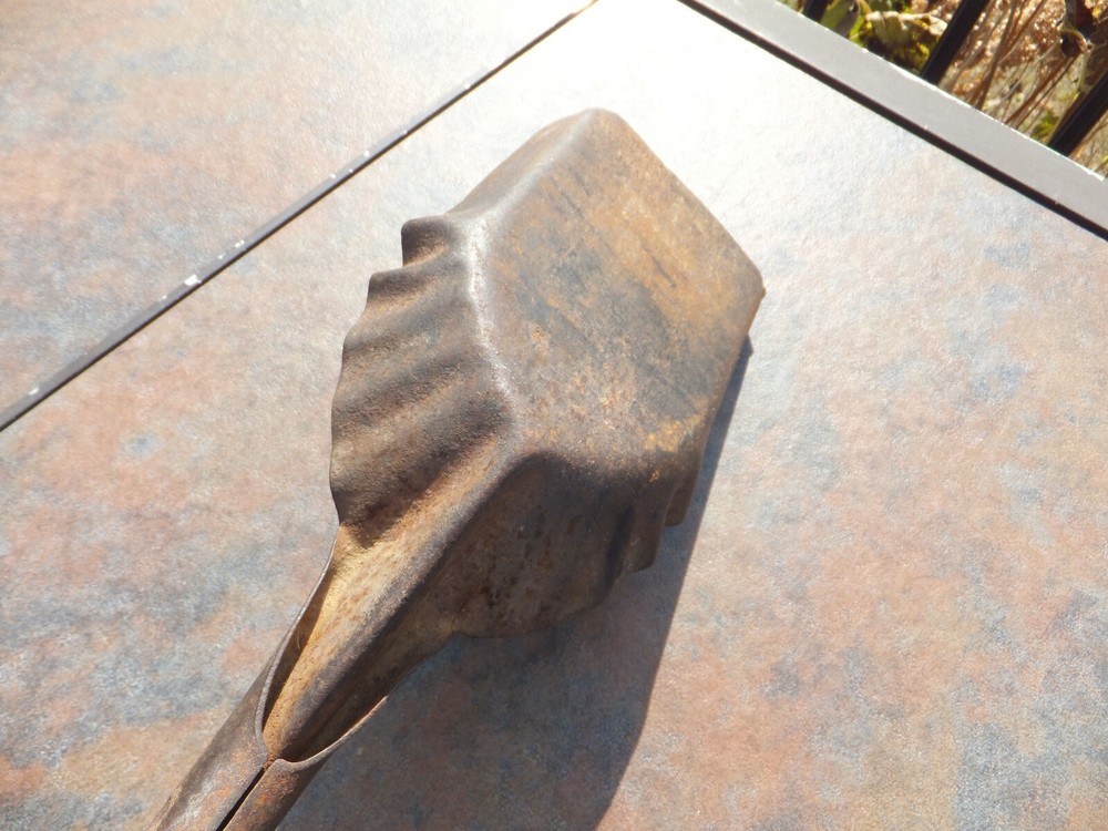 Vintage 19" Rustic Primitive Fireplace Shovel
