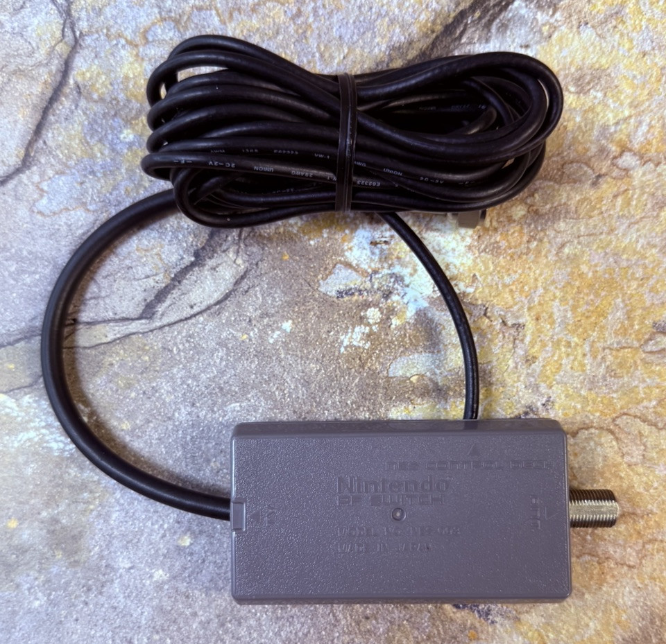 Nintendo NES RF AV Cable Adapter - NES-003 **AUTHENTIC, TESTED**