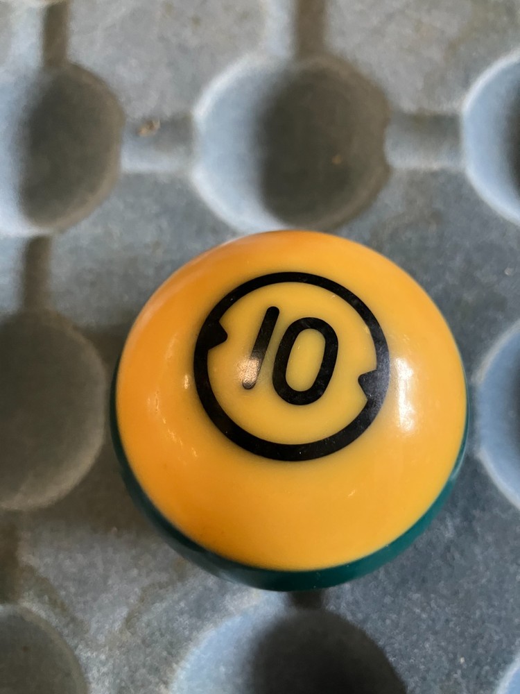 Brunswick Centennial Pool Billiard Pocket Ball #10 Replacement