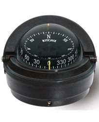 Ritchie S-87 Voyager Compass Surface Mount Black