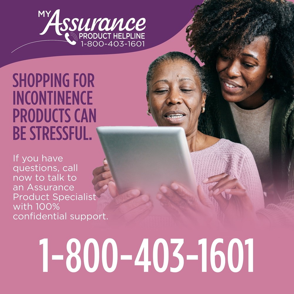 Practical,Assurance Women's Incontinence & Postpartum Underwear, Small / Medium