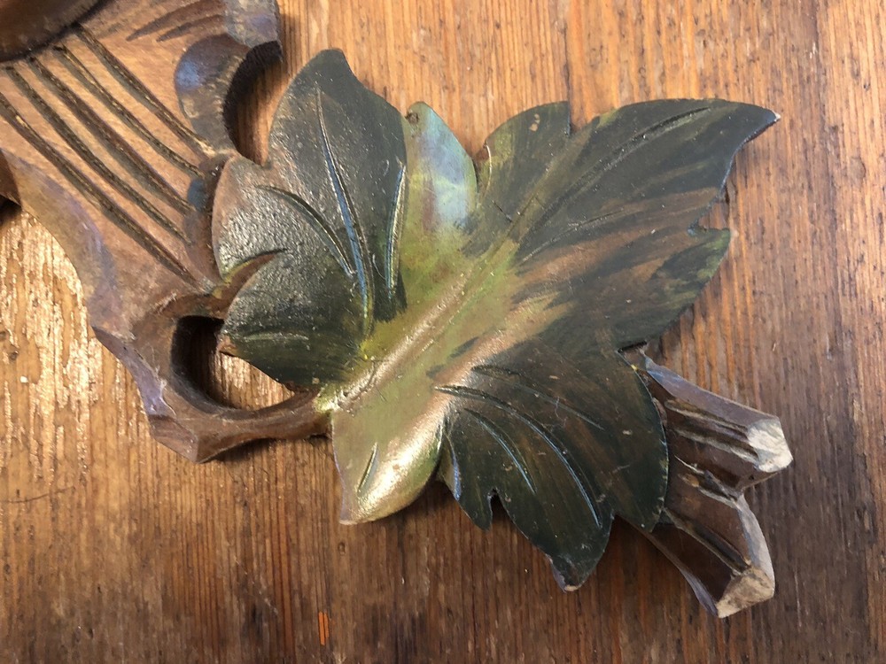 Vintage Black Forest Cuckoo Clock Front Trim-Topper