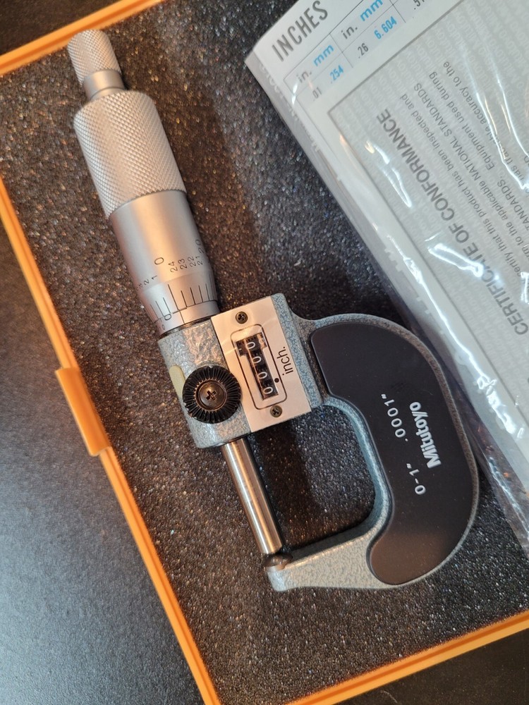 Mitutoyo One Inch Digit Caliper