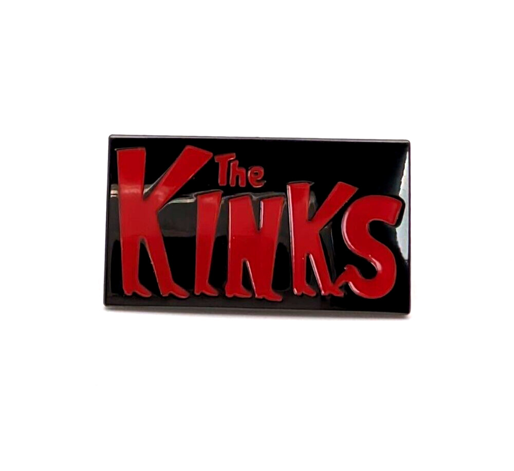 The Kinks - Ray Dave Davies - Enamel Lapel Brooch pin Backpack, Hat Pin