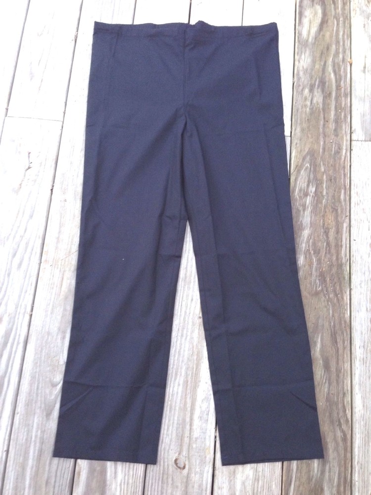 Blue by Lands End Scrubs Set Top & Pants Size Small