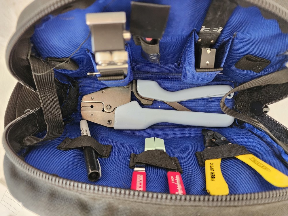 Siecor LANscape Connector Termination Fiber Optic Tool Kit
