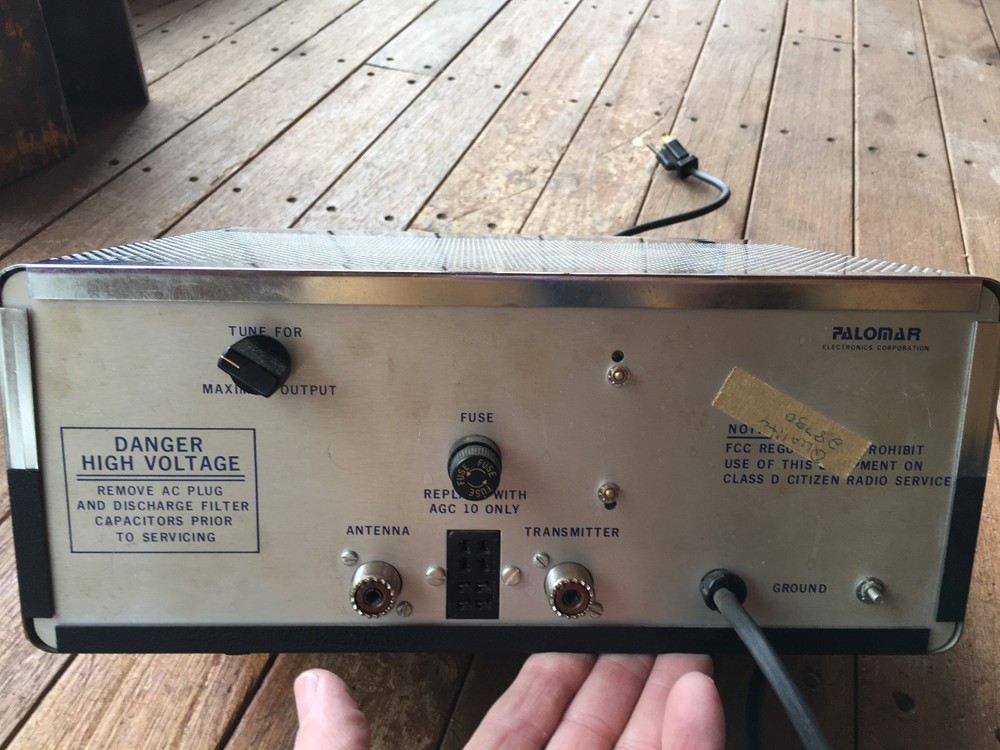 PALOMAR 300A LINEAR AMPLIFIER