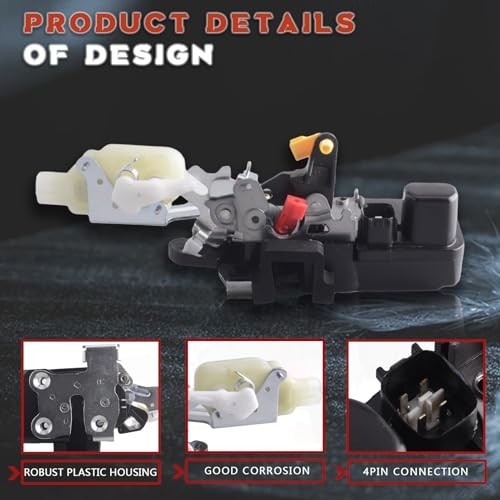 Front Right Door Latch Assembly Compatible for Dodge Challenger 2008-2010