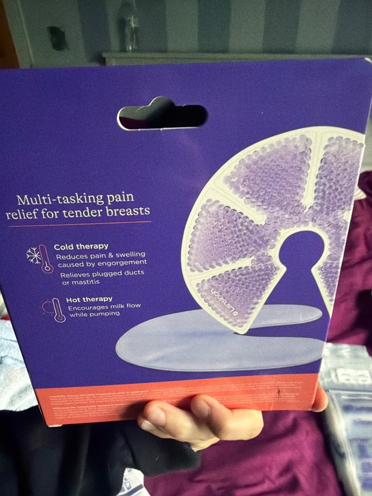 hot and cold breast therapy packs :)