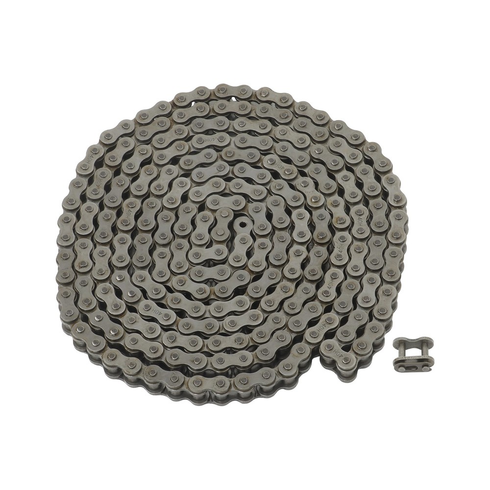 Roller chain #40H 10ft with 2 connectors
