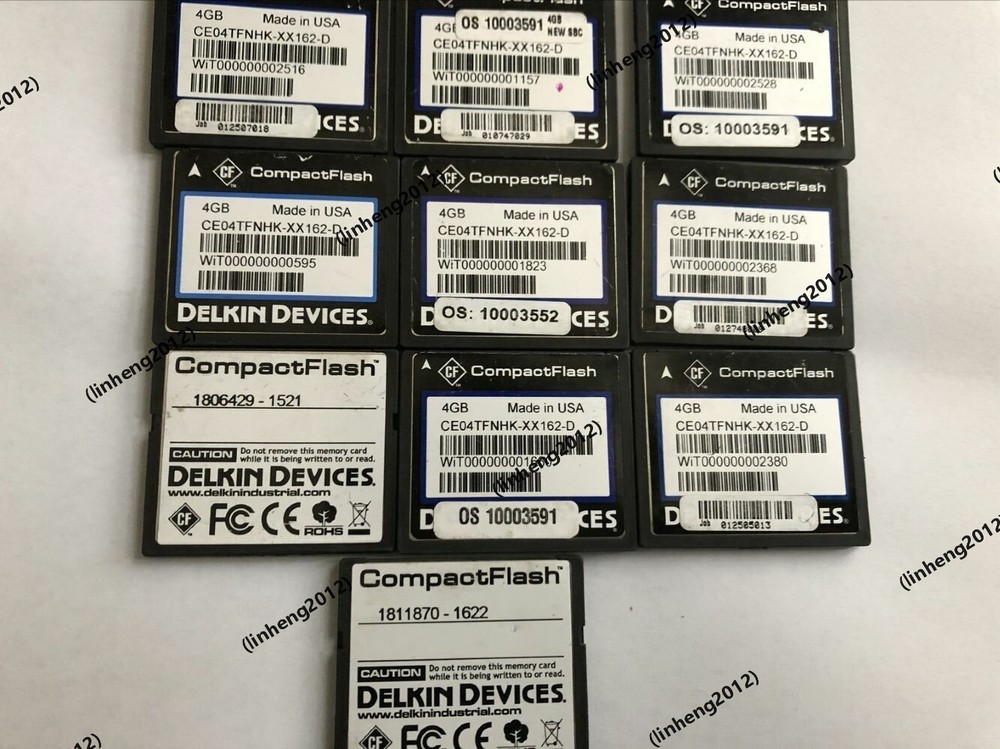 10pcs  Delkin Devices 4GB COMPACTFLASH Memory Card