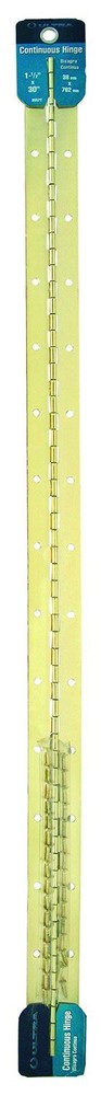 Ultra Hardware 35572 Hinge Piano, 1-1/2" x 30", Brass Plated