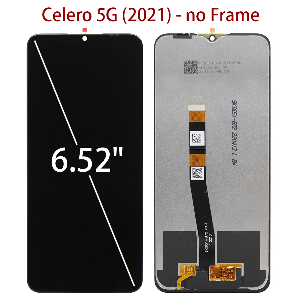 Digitizer LCD Touch Screen ± Frame Display For Boost Mobile Celero 5G / 5G Plus