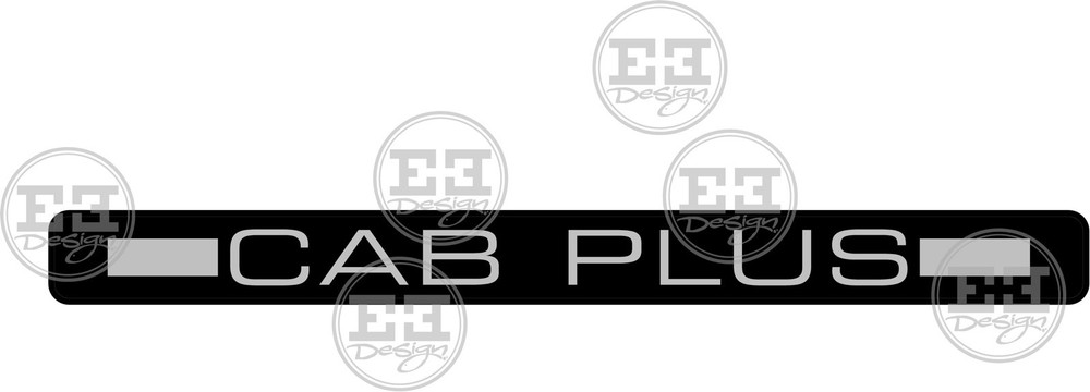 MAZDA B2200 SE-5 Cab Plus Full Decal Set