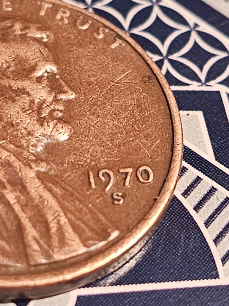 1970-S 1C Small Date RD Lincoln Cent