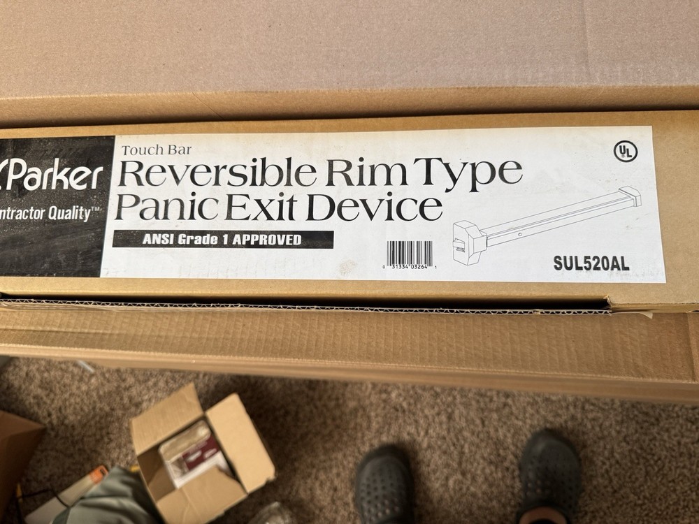 New! Marks USA Panic Bar Exit Device M9900 - 36" Rim Panic Device, Exit Only