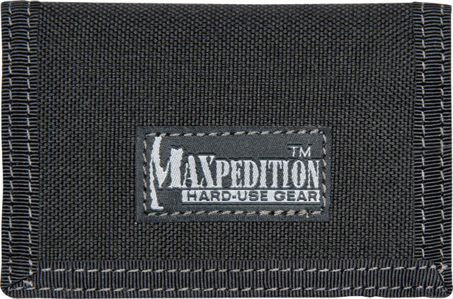 Maxpedition Micro Wallet Black 0218B Super thin design. Truly a minimalist's wal