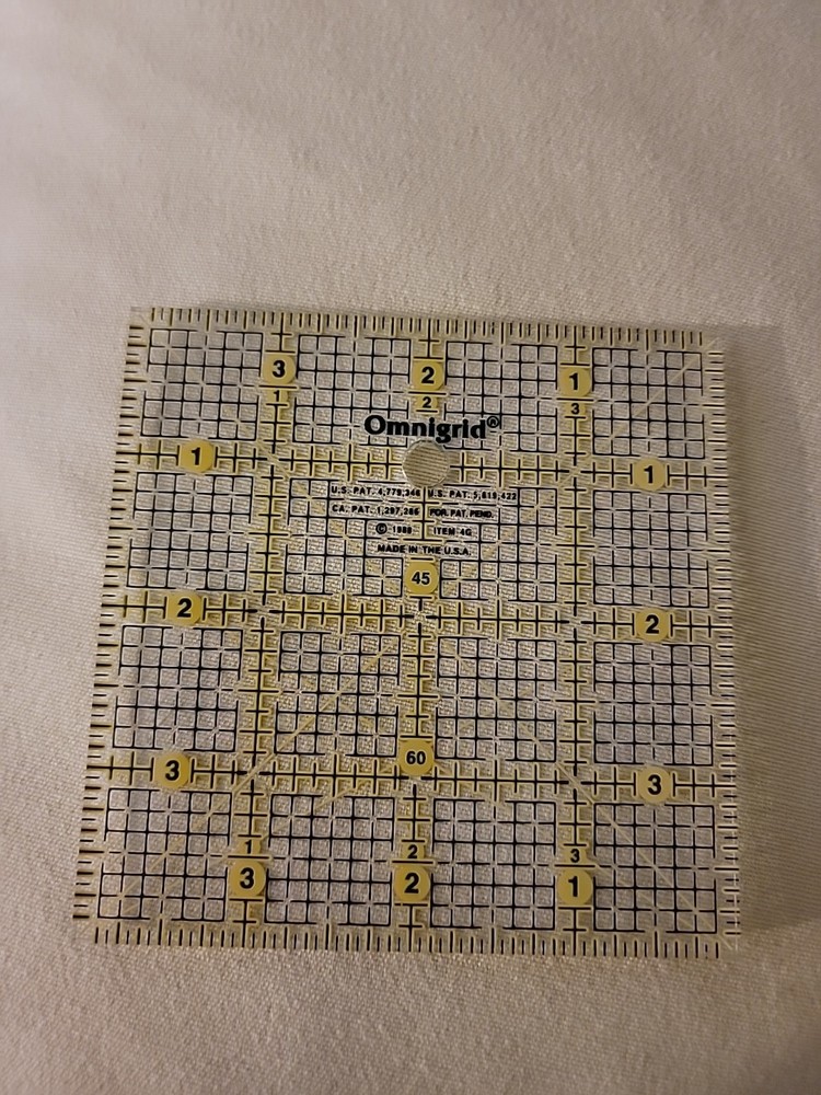 Omnigrid Quilting Rulers 4" X 4"