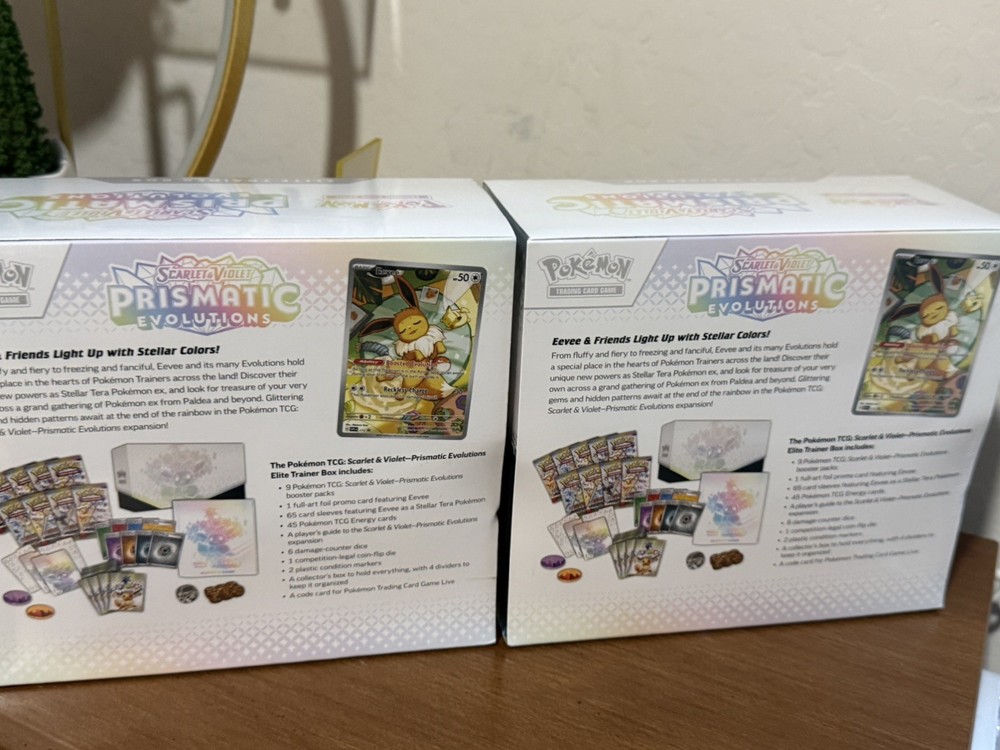 Pokemon Prismatic Evolutions Elite Trainer Box ETB - New & Sealed