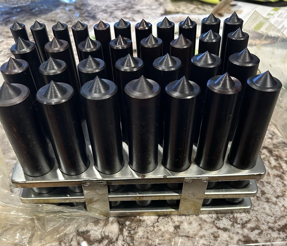 33 Pc Large Transfer Punch Set 1/2” - 1”