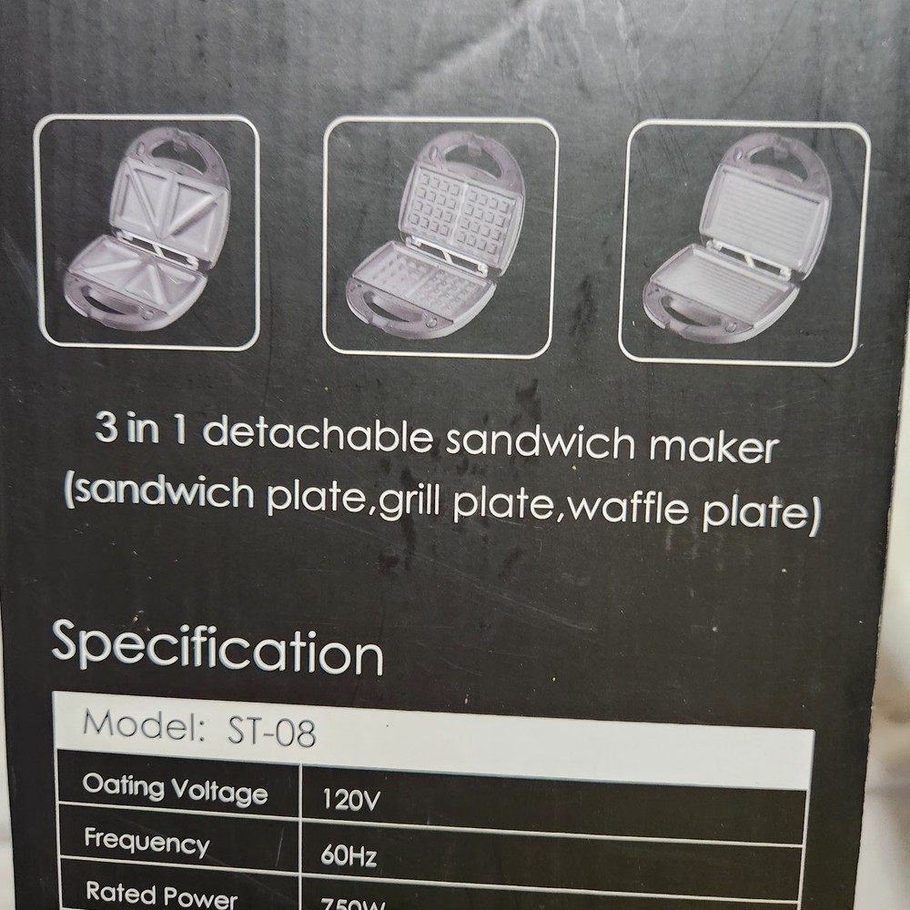 AICOK Sandwich Maker Brand New