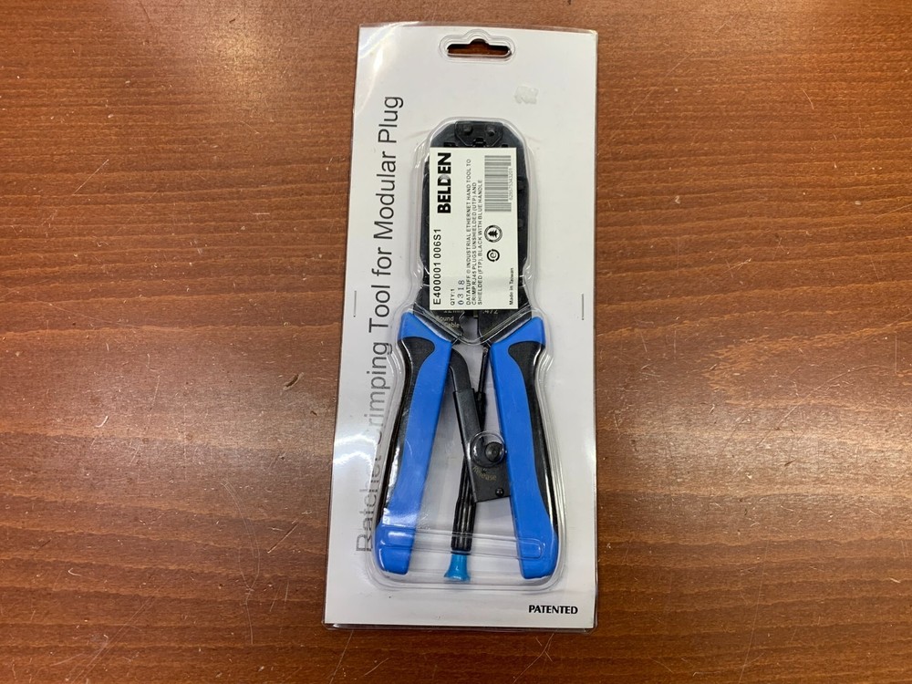 Belden E400001 006S1 Hand Crimp Tool RJ45