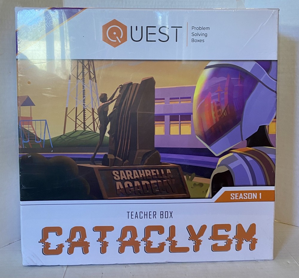 QUEST Problem Solving Box Season 1,Teacher Box CATACLYSM (NEW-SEALED)