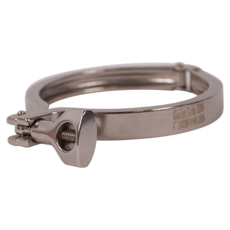Sanitary Pressure Tri Clamp | 4 inch Double Hinge - SS304