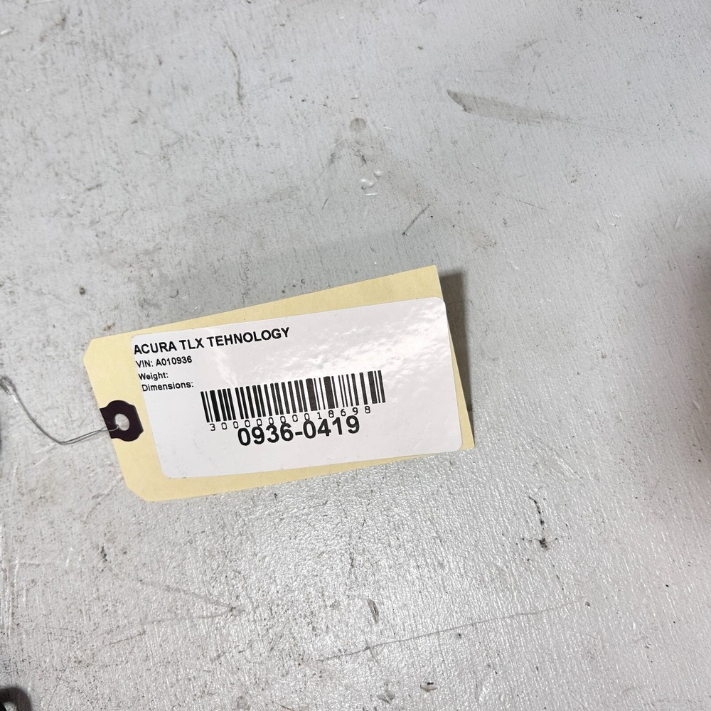 2019 2020 Acura TLX Display Screen Dashboard Dash Information Navigation OEM