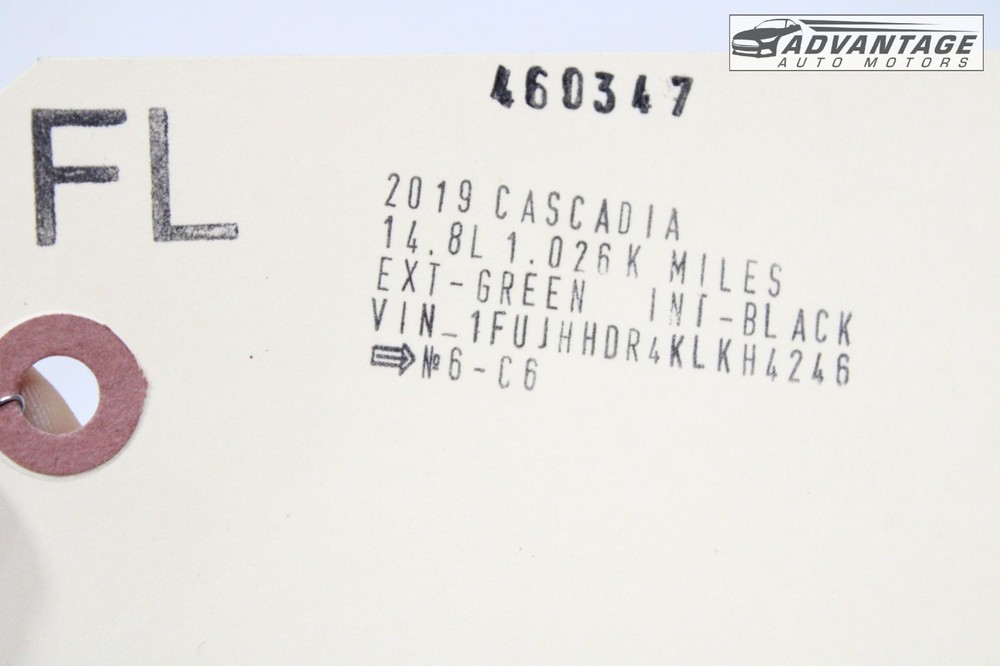 2017-2024 FREIGHTLINER CASCADIA 126 FRONT LEFT DOOR MASTER WINDOW SWITCH OEM