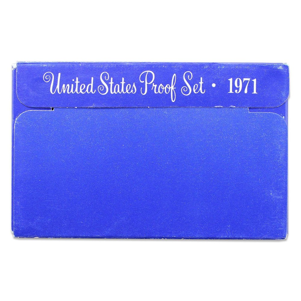 1971 S Proof Set Original Box US Mint 5 Coins