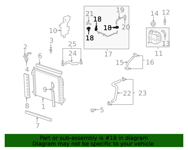 Genuine GM Multi-Purpose Clamp 11570614