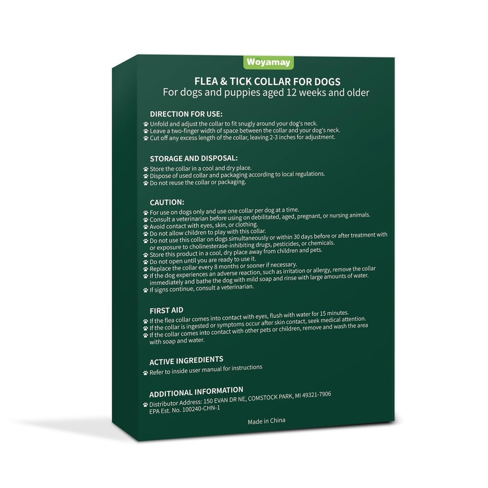 4 Pack Collar for Dogs