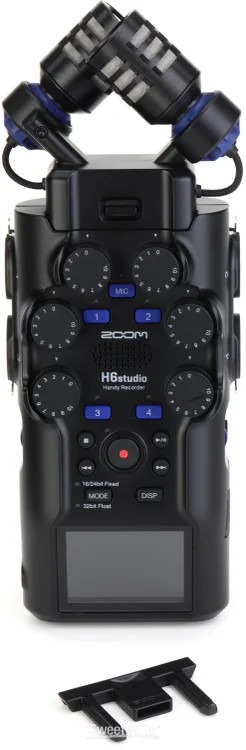 Zoom H6studio Handheld Recorder