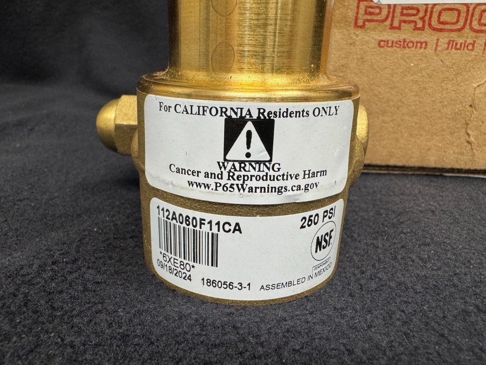 PROCON - Rotary Vane Pump - Brass - 6XE80