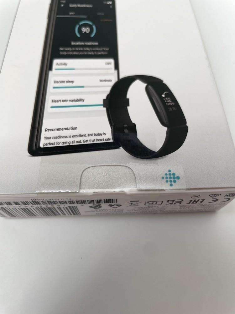 Fitbit Inspire 2 Activity & Heart Rate Tracker Black with Small & Large Bands