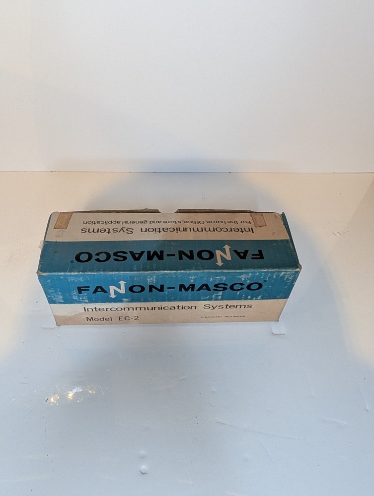 Fanon-Masco EC-2 Intercom System 9V Battery Powered In Original Packaging