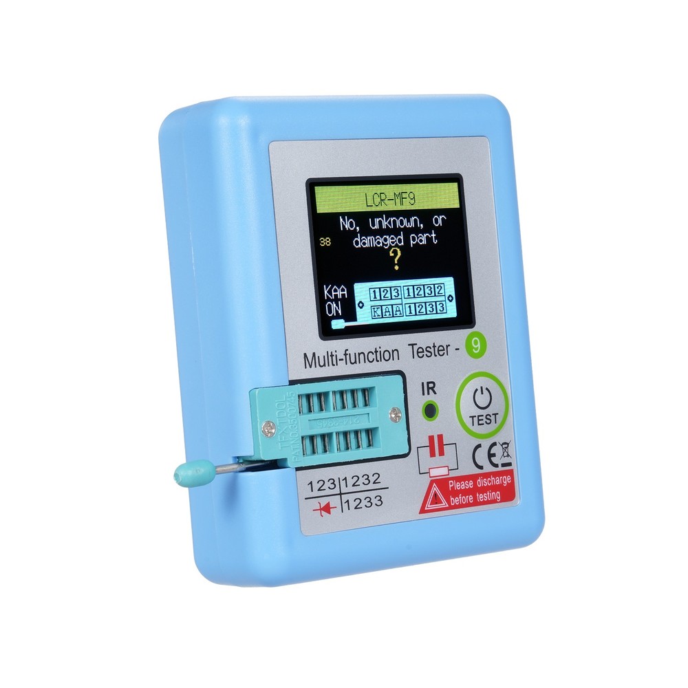MF9 1.8'' TFT LCD Display Multi-meter Transistor Tester Diode Triode