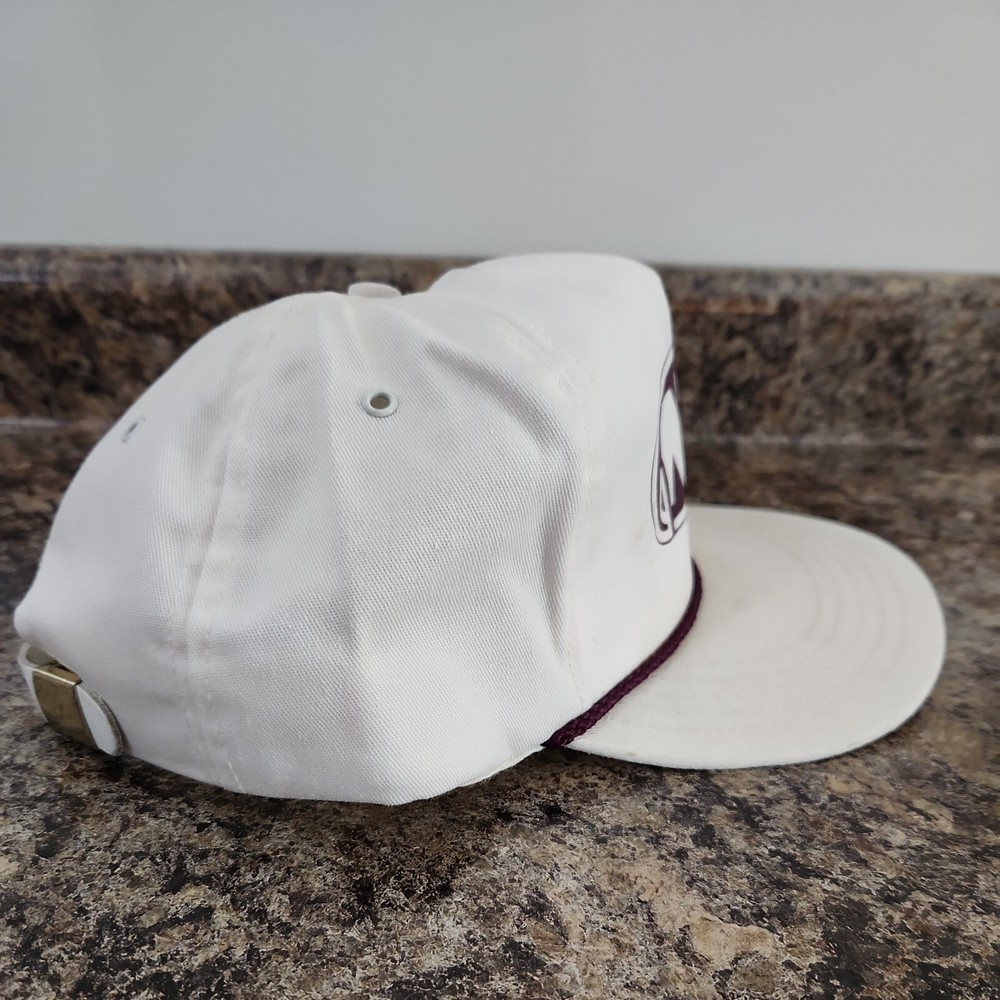 Vintage Northrup King Seed Strapback Adjustable Farm White