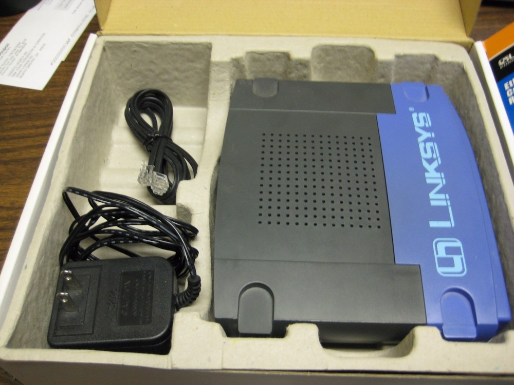 LINKSYS EtherFast Cable DSL Router with 4-Port Switch BEFSR41 Wired