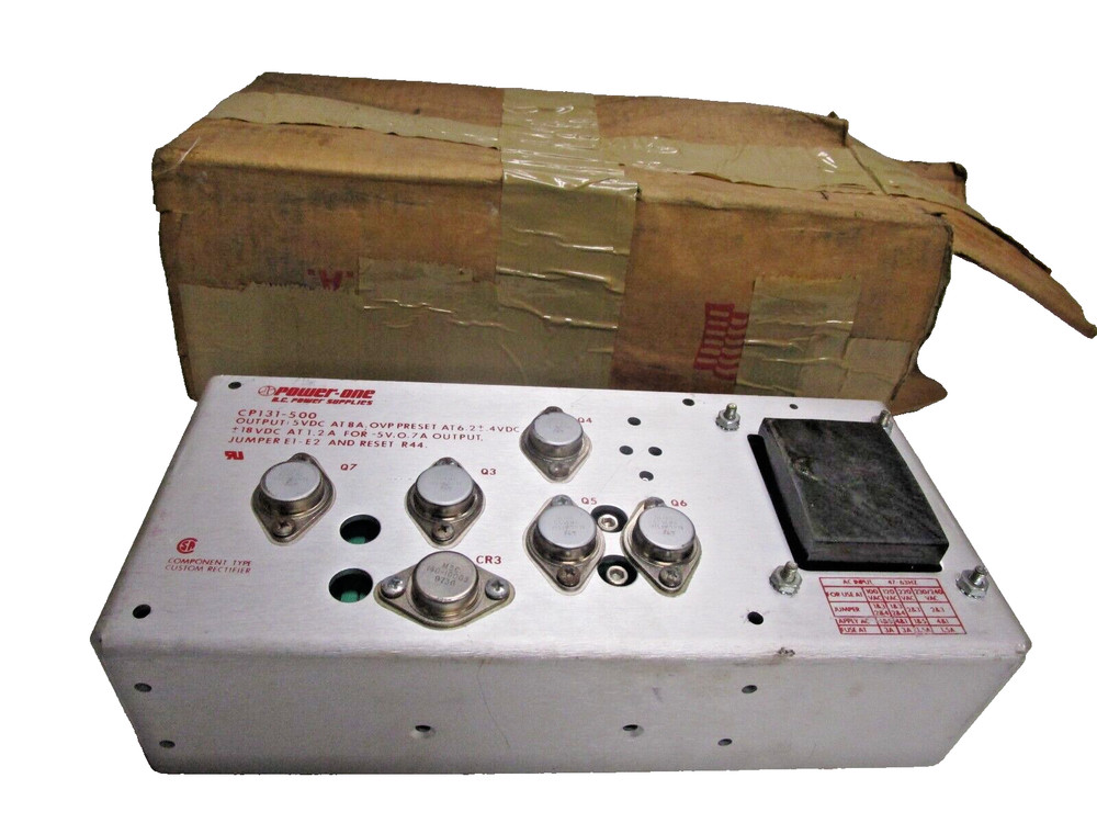 POWER-ONE CP131-500 POWER SUPPLY