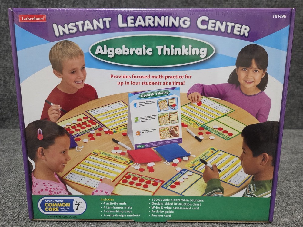 Lakeshore Instant Learning Center ALGEBRAIC THINKING