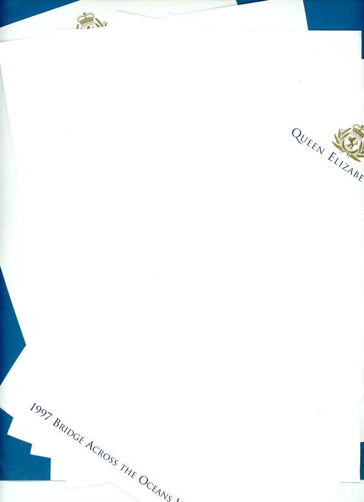 Various Cruise LInes assorted stationary & envelopes, see items in description