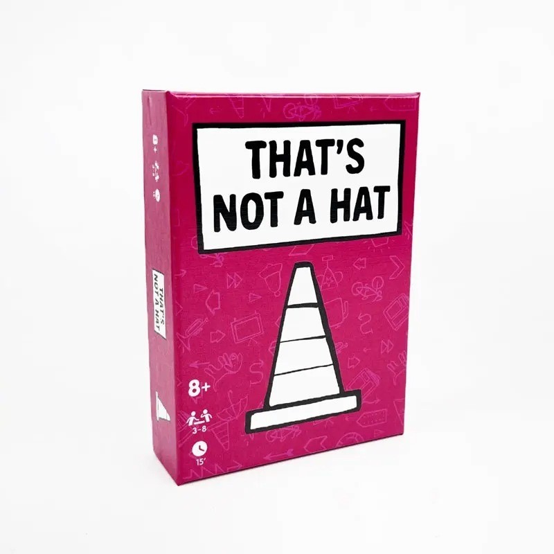 That'S Not a Hat - Fun Bluffing & Memory Party Game for All Ages Components