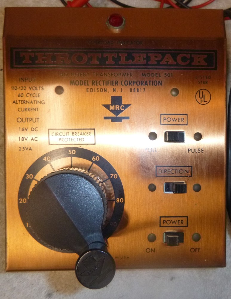MRC Model Rectifier Corporation Model 501 Powerpack - working OB