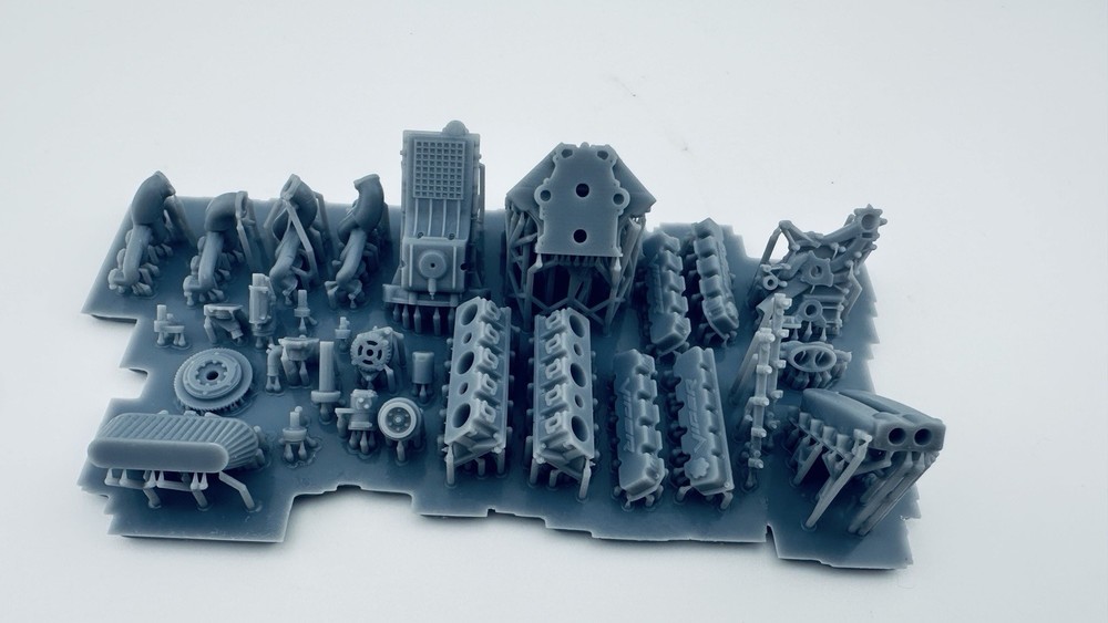 Dodge Viper V10 Engine 1/25