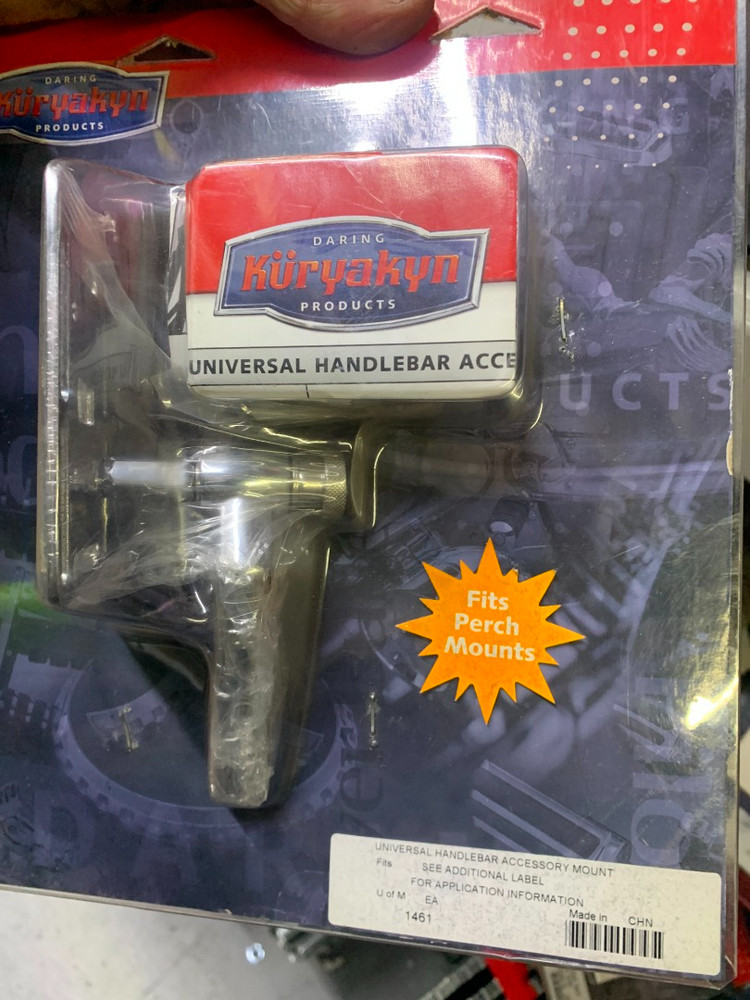 Harley Davidson phone gps mount Kuryakyn 1461 HANDLEBAR ACCESSORY MOUNT