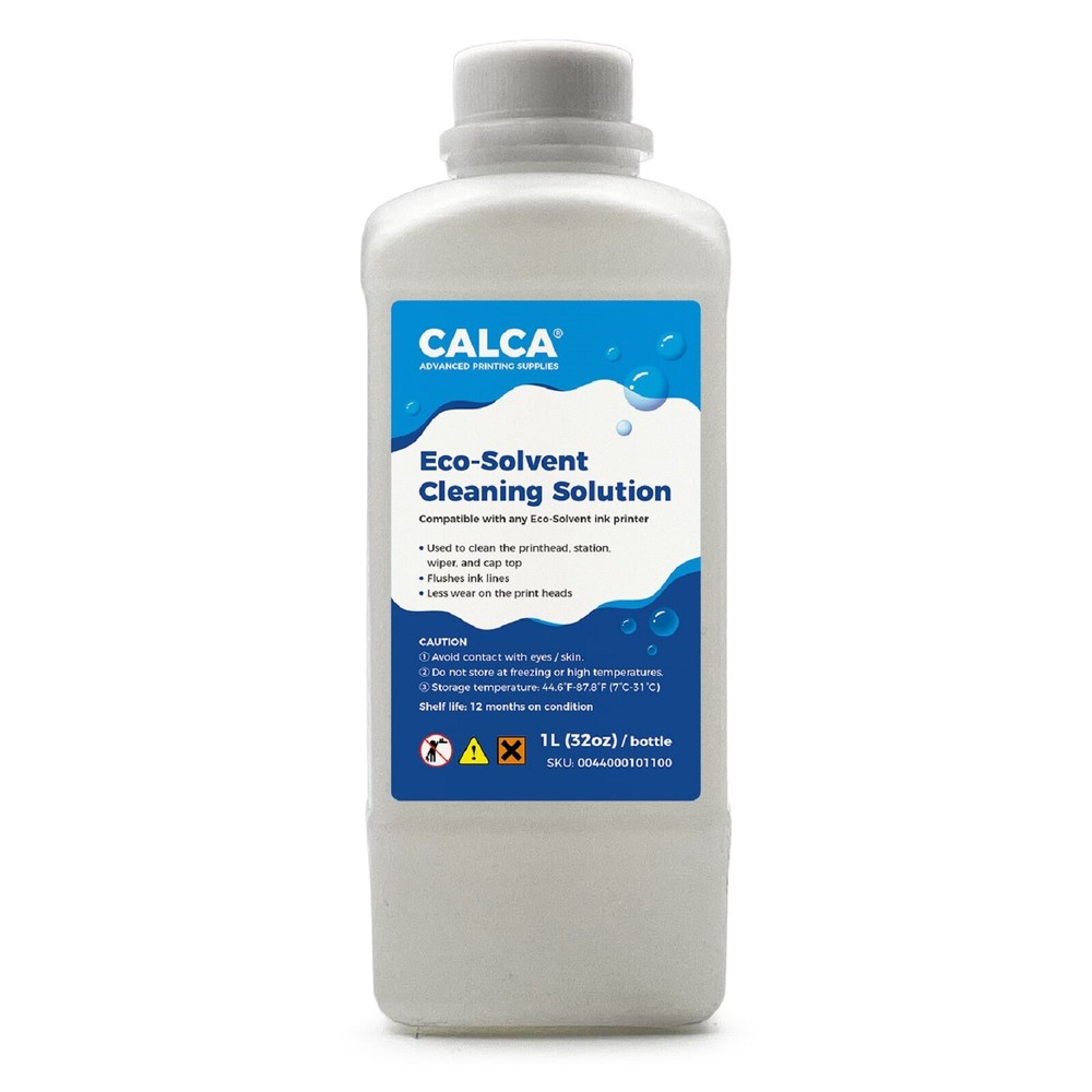 32oz Compatible ECO Ink Cleaning Solution Safe Liquid For Solvent Ink Printer US